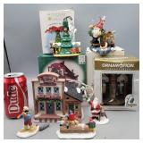 Christmas Decor Lot in Box =, (2) motion