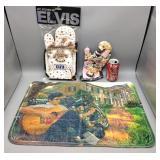 Elvis Oven Mitts & Wash Mat