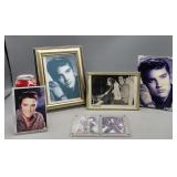 Elvis Framed Pics & Trading Cards