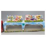 Easter decor,2 piece "happy easter" display,in