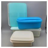 Tupperware Container lot,(4) containers