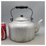 Vintage aluminum kettle