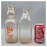 Vintage Milk Bottles