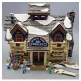Department 56 Birch Run Ski Chalet w Box