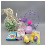 Easter decor lot,7 items, see pictures for lot