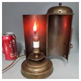 Vintage Ethan Allen Brass (Davy Type) Lamp, with