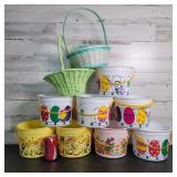 Group of Easter Buckets