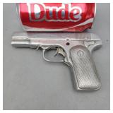 Vintage Cast metal toy cap gun, not working