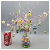 Easter Tree with Ornaments 16" tall