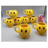 McCoy USA Smiley Face Mugs