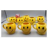 McCoy USA Smiley Face Mugs