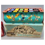 Vintage Donald Duck Xylophone #110 Litho Tin Toy