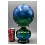 Oil Lamp Round Top Paint Peeling