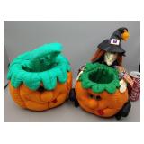 Halloween Plush Candy Buckets
