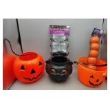 Halloween Buckets & Candy Baskets