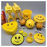 Group of Smiley Face Collectibles