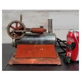 Vintage Model Steam Engine Toy B 43 w/Cord Works??