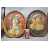 Lady Serving Trays
