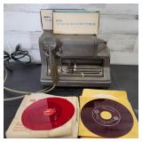 Vintage Edison Electric Voicewriter,lots of extra
