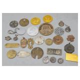 Medallions, Tokens, Pendants & More