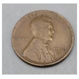 Error 1930 "D" Penny Blank Back
