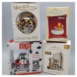 Disney Christmas Ornament (4) in box
