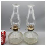 Oil Lamp lot of 2,unmarked