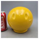 Vintage McCoy,Ceramic Smiley Face bank,has