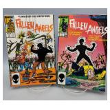 Fallen Angels Marvel Comics full 1-8 series run