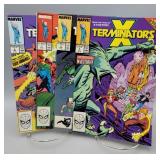 X Terminators Marvel Comics #1-4