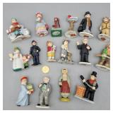 Group of Ceramic Mini Figures