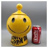 McCoy USA Smiley Face Cookie Jar