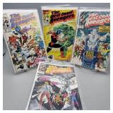 The West Coast Avengers Marvel #21-30,10 issue