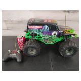 Grave Digger Remote Control Untested Missing