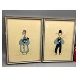 P Buckley Moss Signed Numbered Prints 8.5"X12"