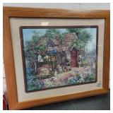 Framed Art "Hothouse Welcome" by Mock,