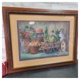 Framed Art Print "Home Sweet Home"by