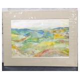 Nancy Kluender Watercolor Art 27" ï¿½ 20"