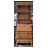 Secretary 2 Pcs. Bottom 26"L ï¿½ 38" H ï¿½ 15"W Top