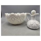 Group of Milk Glass