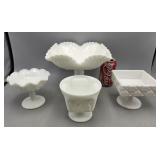 Milk Glass Dishes