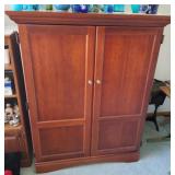 Riverside Cabinet 54"T 41.5"W 23"D Contents on