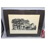 Framed Winsor Hights Church 19"ï¿½14"