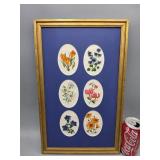 Framed Flowers 16.5"ï¿½10.5"