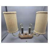 Mid Century Modern  double swivel arm headboard