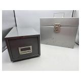 Pair if Metal Filing Cabinets