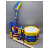Yamaha Recorder,toy drum,electronic toy guitar