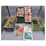 Group of Misc Tubes & Manuals
