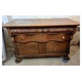 Antique Buffet - 52Wx23Dx38.5H Beautiful, Sturdy