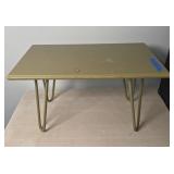 Mid century modern small table,12"X21.5"X12"